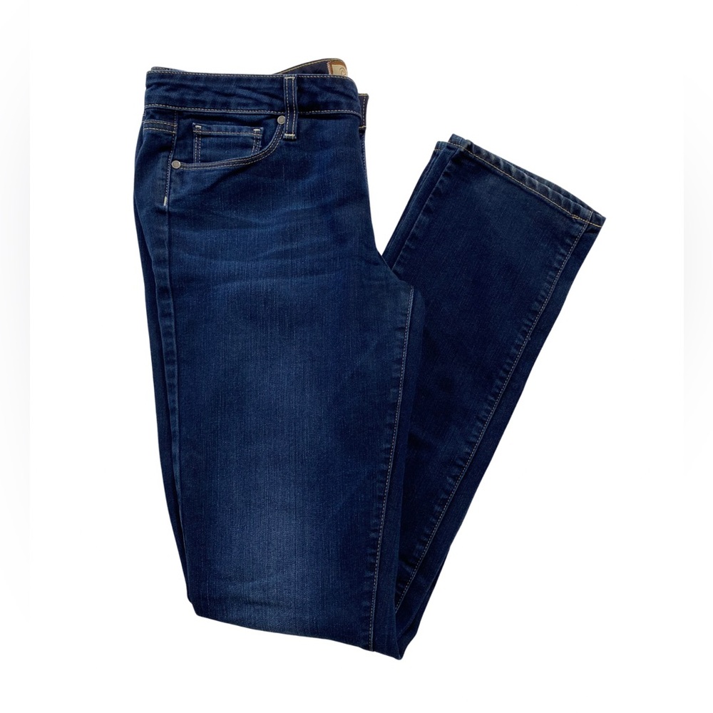 Paige Peg Straight Jeans Dark Wash Size 31